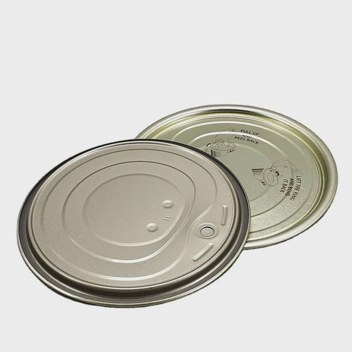 Full Open Tinplate Peel-Off Lid