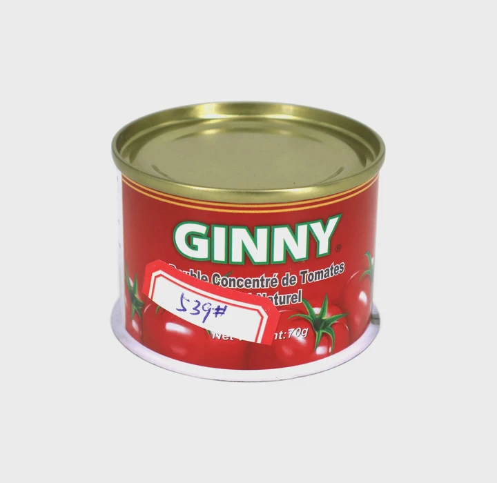 70G Tinplate Easy Open End For Tomato Cans