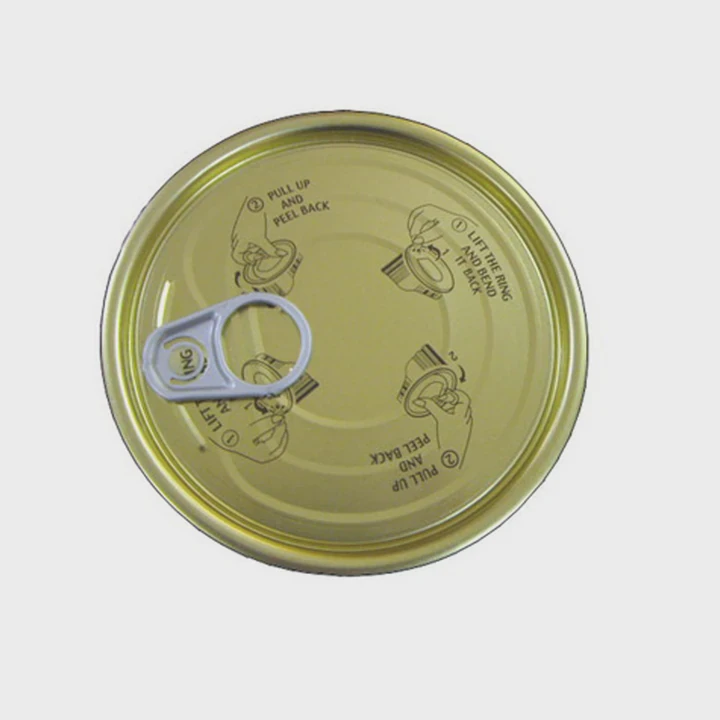 307 Full Open Tinplate Easy Open End