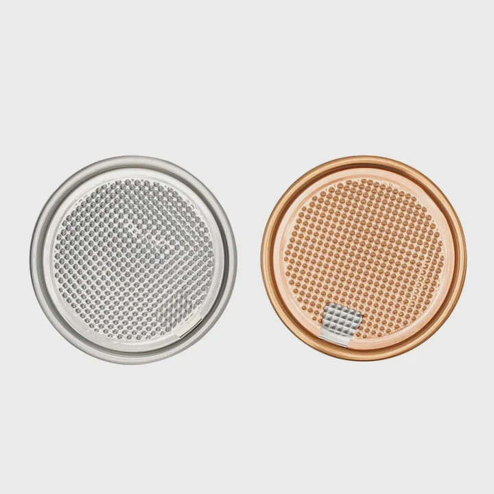 99Mm Aluminum Peel-Off Lids For Cans