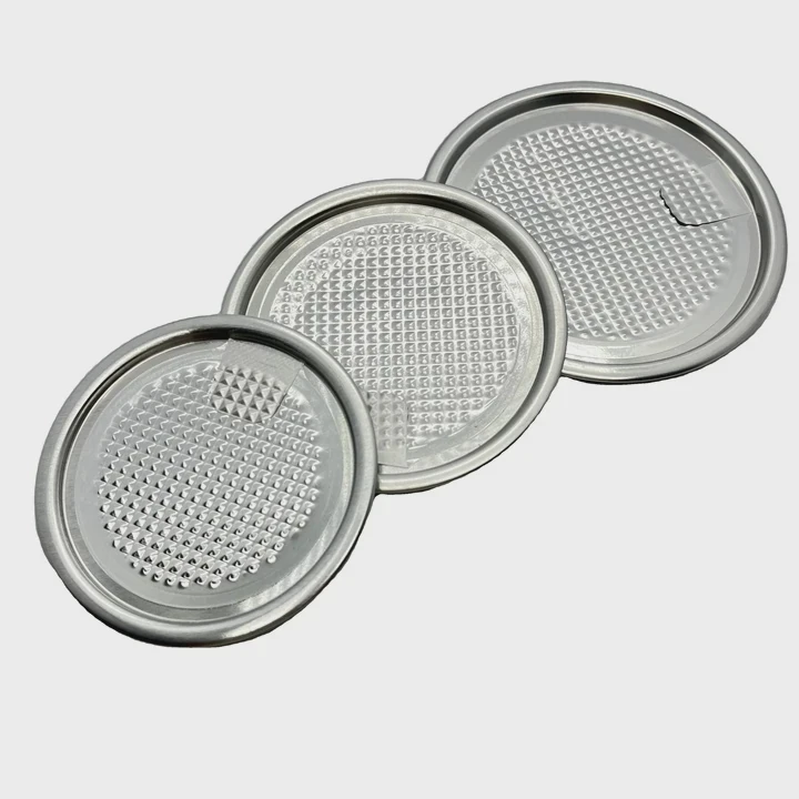 73Mm Aluminum Peel Off Foil Seal Lid