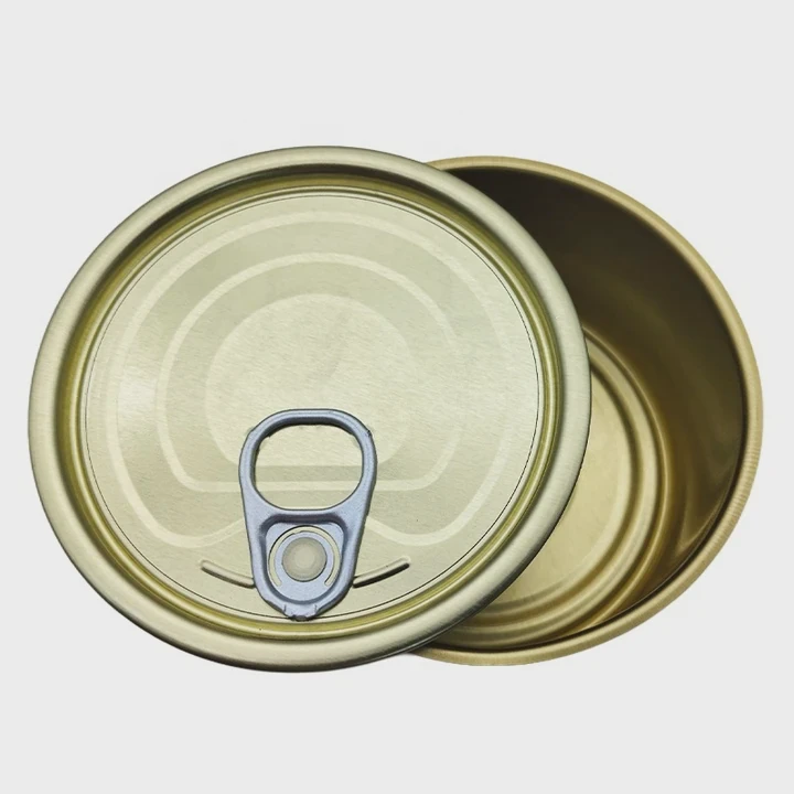 Eoe Pull-Ring Tinplate Lids 83Mm Food Can