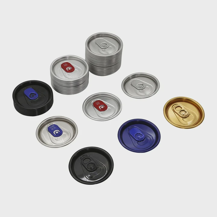 Colored Sot Rpt Easy Open Can Lids Caps
