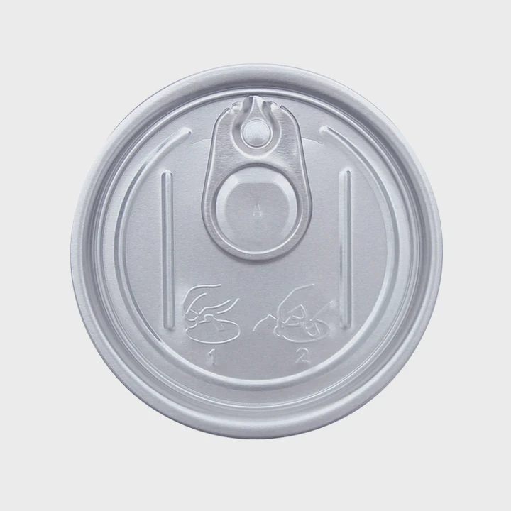 Aluminum Full Open Pull Tab Can Lid