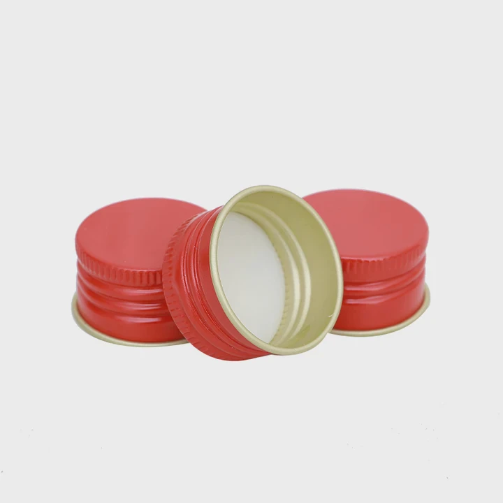Red Aluminum Wine Bottle Cap Oxygen Seal 18-28Mm