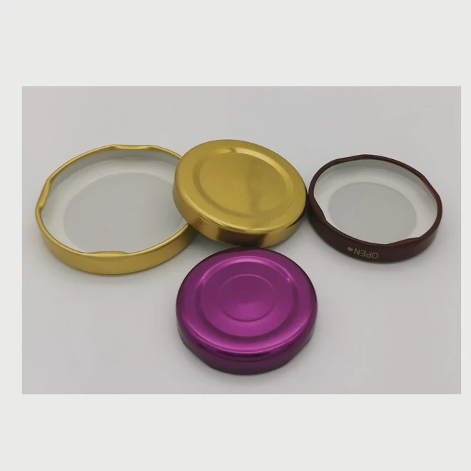 48Mm Aluminum Twist Lug Cap For Jar