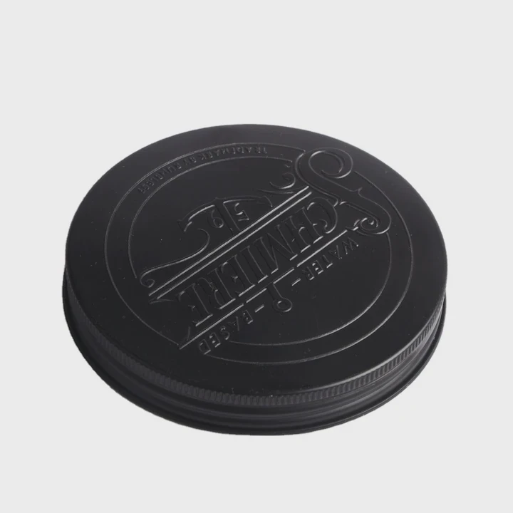 Embossed Aluminum Screw Cap For Bottles Jar