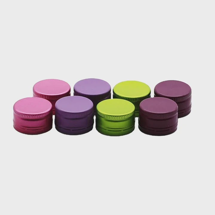 28Mm Aluminum Water Bottle Screw Cap Wholesale