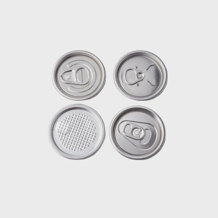 202 Aluminum Soda Can Eoe Lid