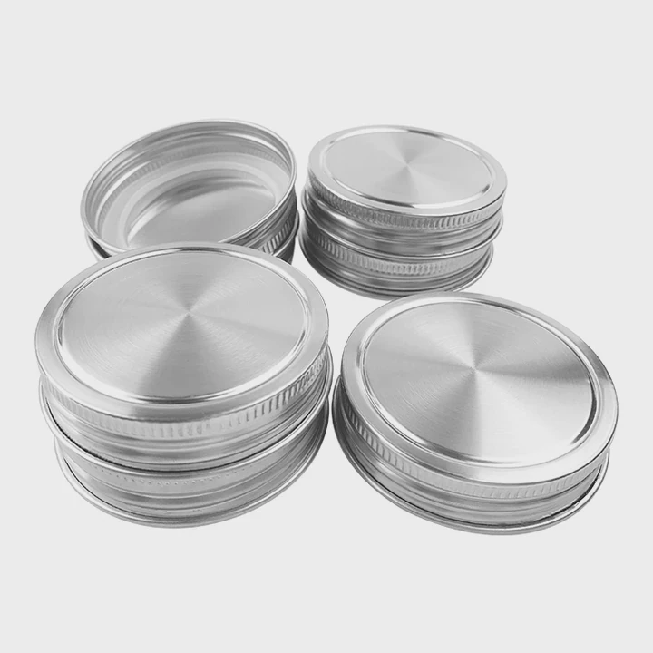 70Mm Stainless Steel Jar Lid Silicone Seal