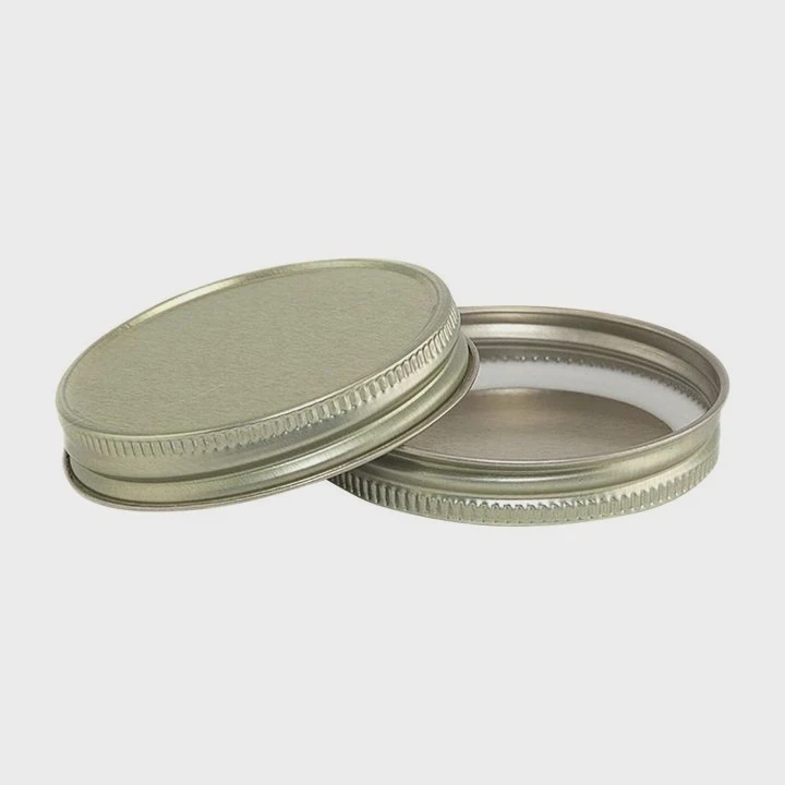58-400 Metal Thread Lid Pe Liner Glass Jar