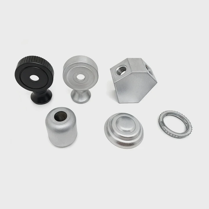 Cnc Aluminum Knobs Nuts Inserts Oem Parts