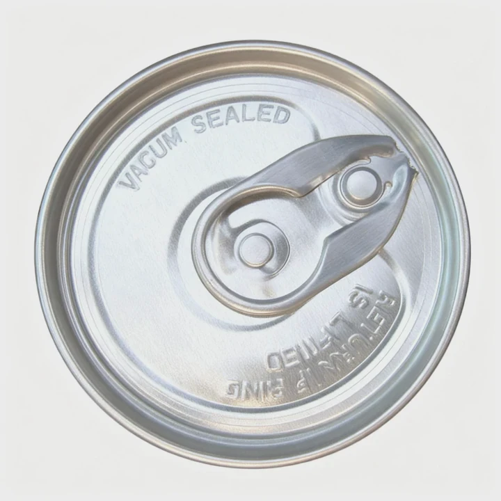 208 Dry Food Aluminum Easy Open Lid