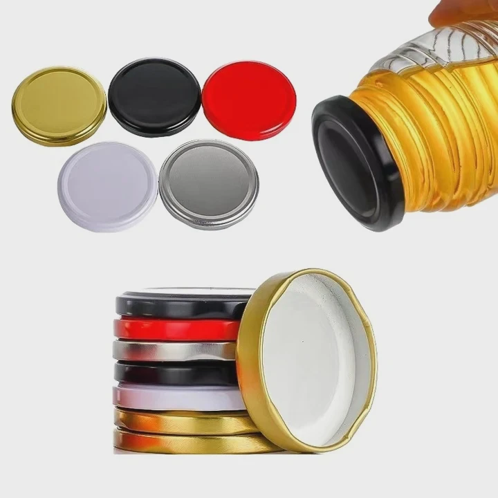 Custom Metal Twist-Off Caps 43-82Mm Jar