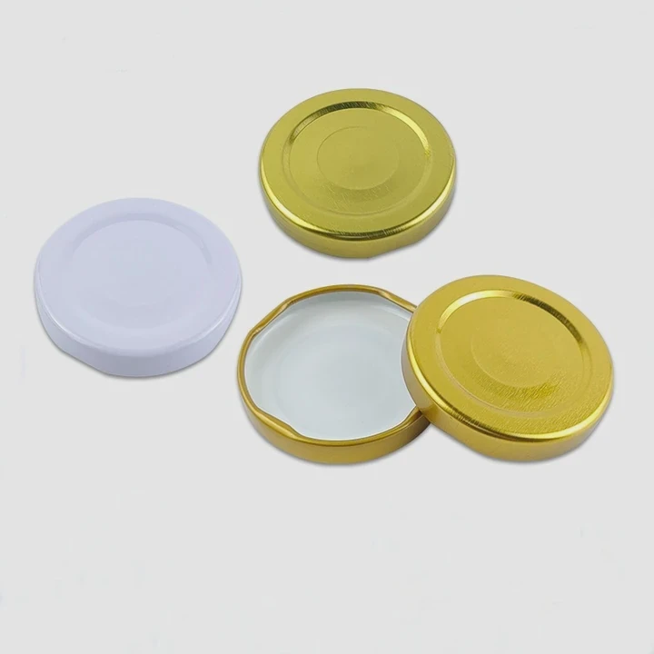 Metal Screw Cap 49.85Mm Food Grade Round Lid