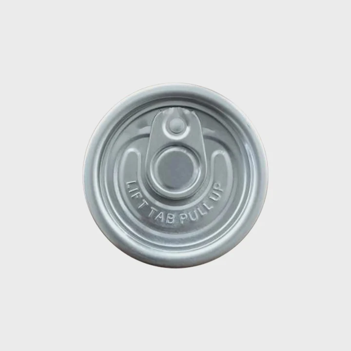 202 52Mm Aluminum Easy Open Lid