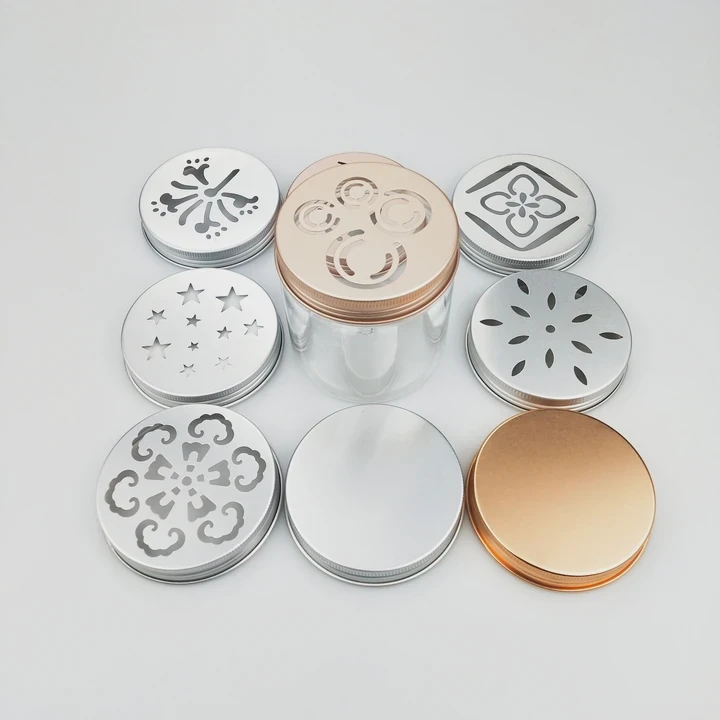 Aluminum Chili Pepper Lid Hollow Hole Cap