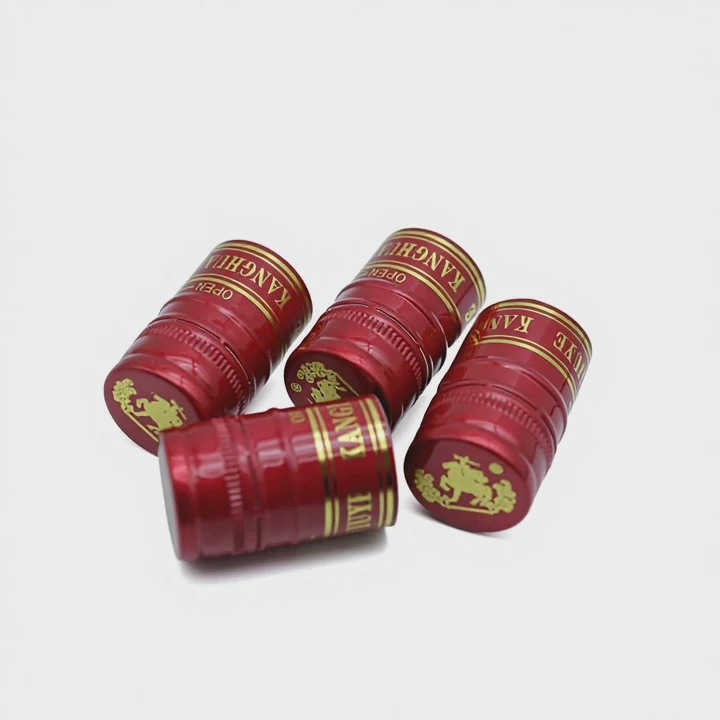 28Mm Aluminum Ropp Spirits Bottle Cap Sample
