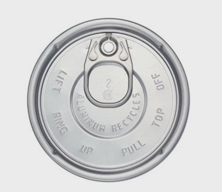 72.9Mm Fa Aluminum Can Lid 300# Easy Open
