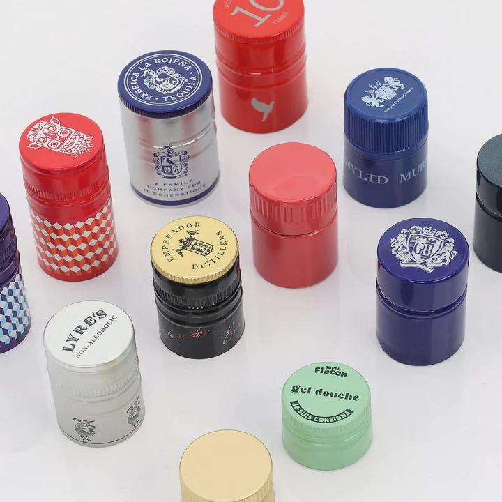 Factory Ropp Tamper Proof Aluminum Caps Gasket