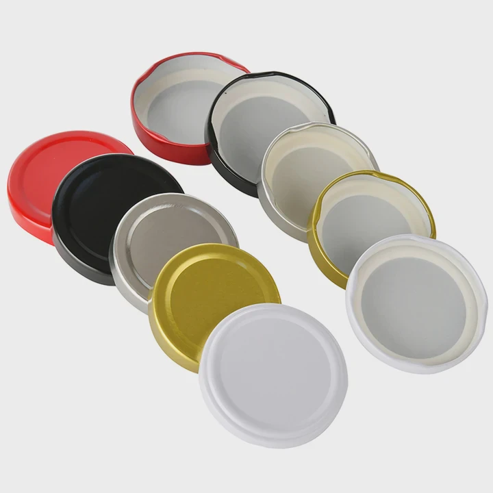 Color Printed Tinplate Twist Jar Caps