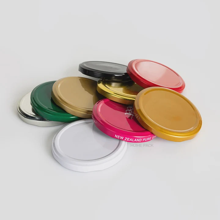 Custom 82Mm Metal Lug Cap For Jar