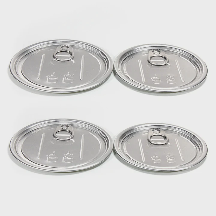 Eco Friendly Aluminum Foil Pull Lid Custom