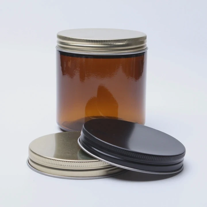 Gold Aluminum Thread Caps 63-70-400 Embossed