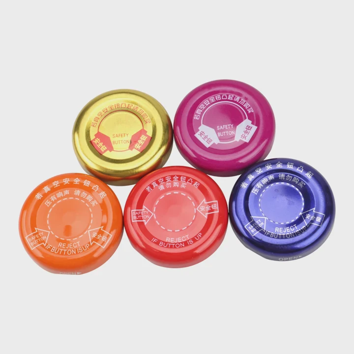 Metal Lug Cap Custom Safety Button