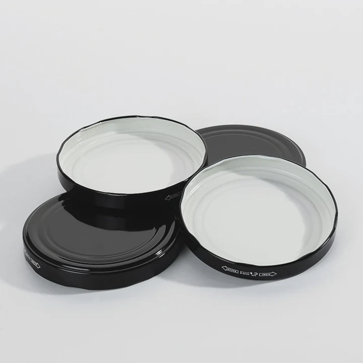 Luxury Tinplate Screw Cap Jar Lid