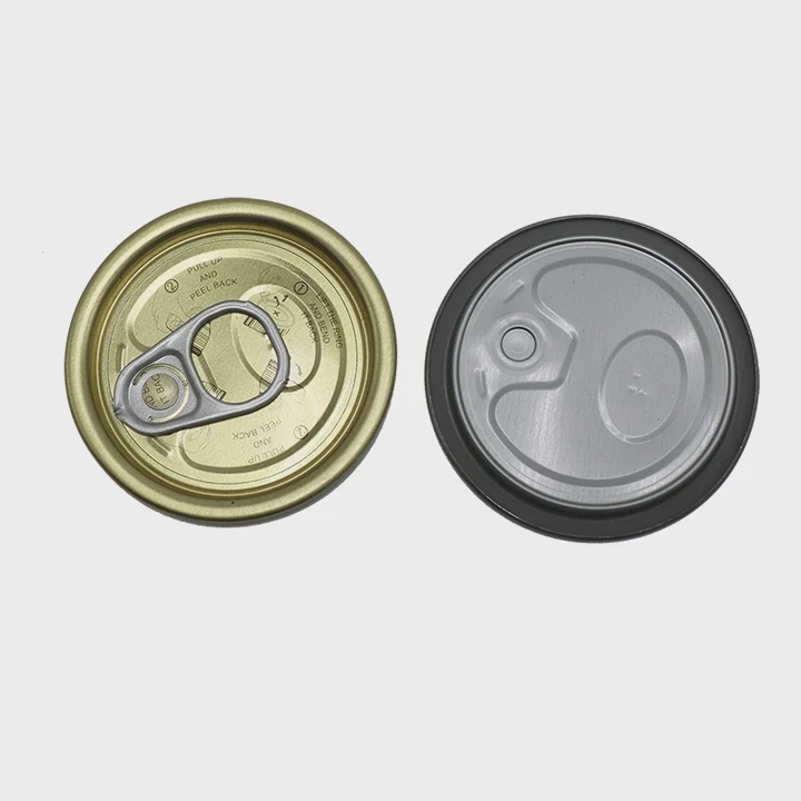 Tinplate Easy Open End Cap 52Mm