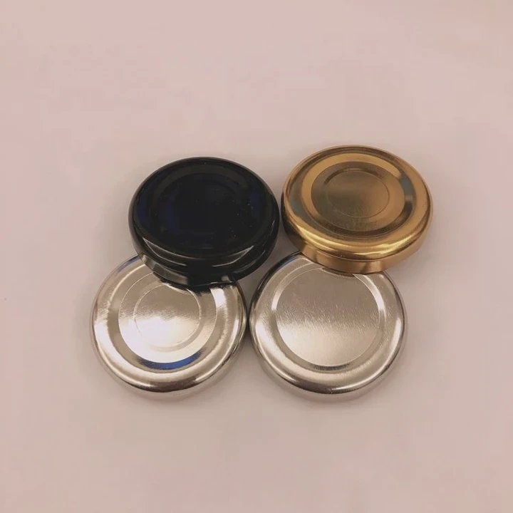 Smooth Gold Silver Lug Cap 38Mm