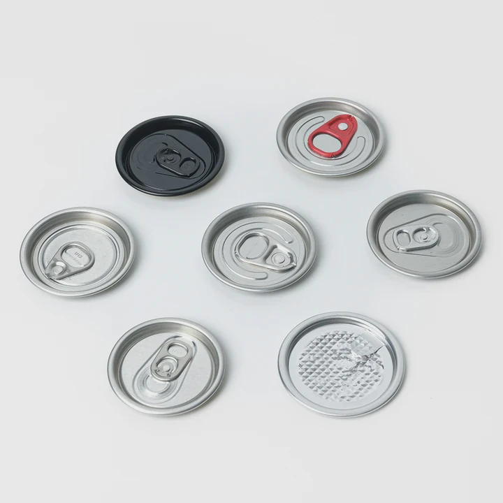 Aluminum Easy Open Can Lid 52Mm