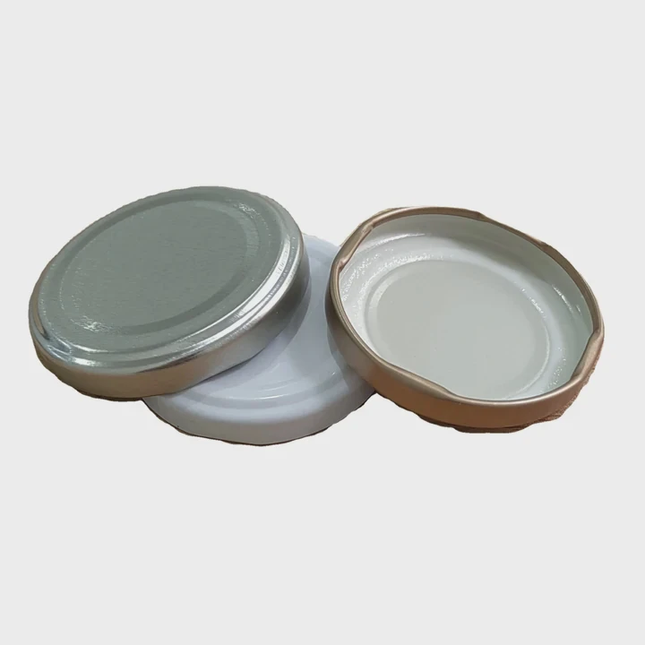 High Temp Tinplate Lug Cap Custom Size