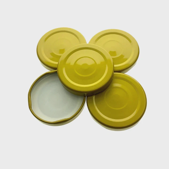 Eco Friendly Printed Metal Lug Cap