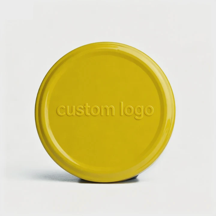 Printed Lug Cap Brazil Market Yellow