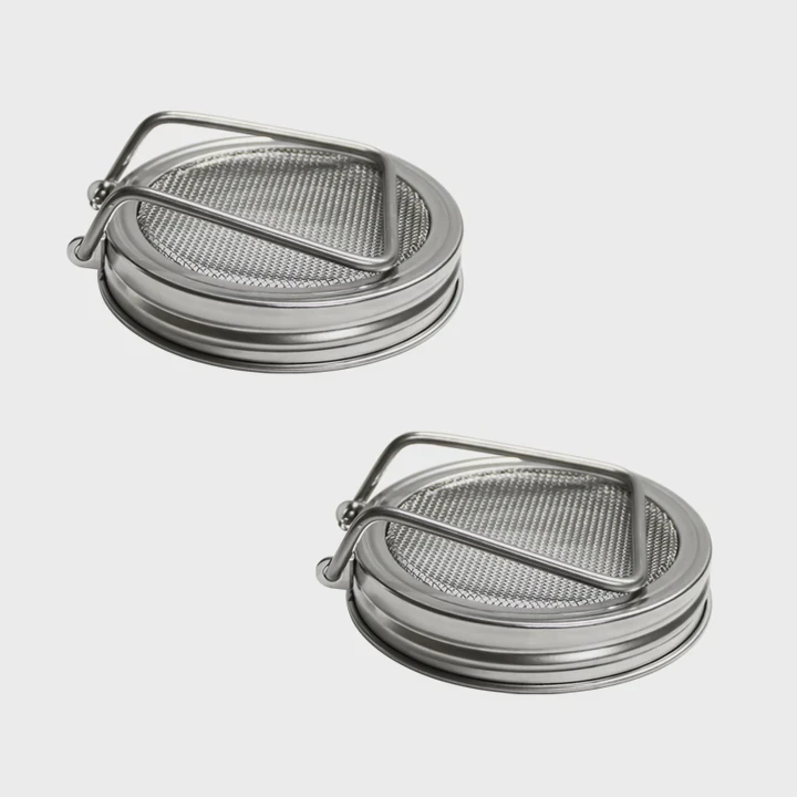Stainless Steel Sprouting Jar Cap 86Mm